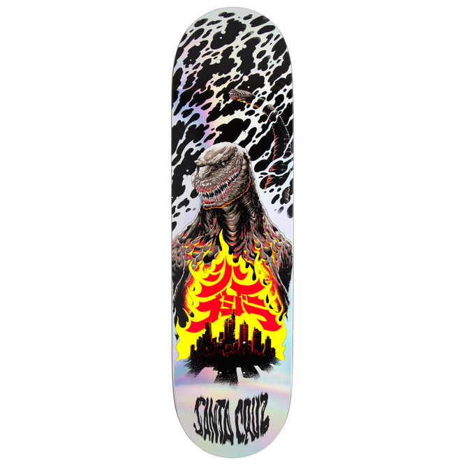 Godzilla Shin Knox Firepit Holographique 8.5" (en anglais) Skateboard Deck