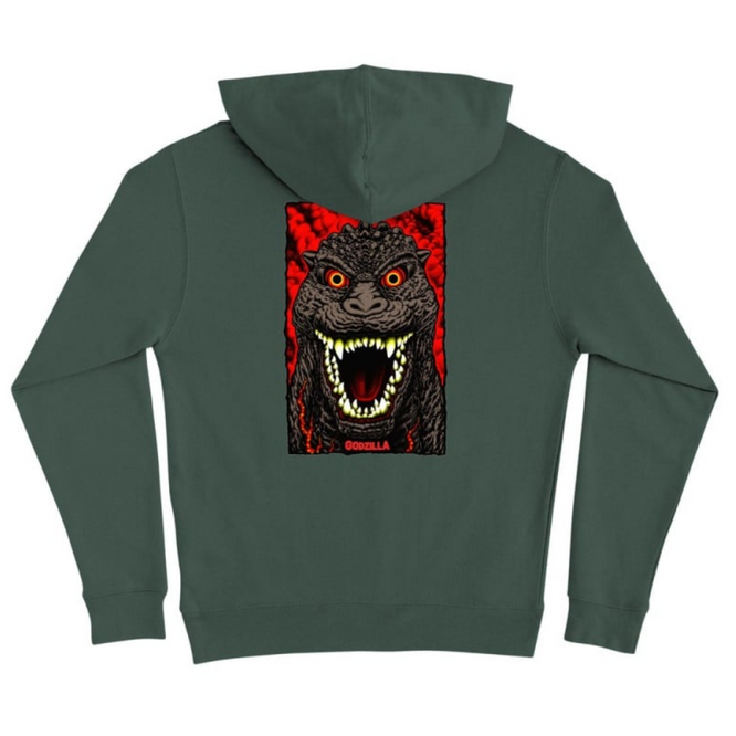 Kids Godzilla Destroyer Hoodie Green