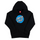 Kids Vivid Other Dot Front Hoodie Black