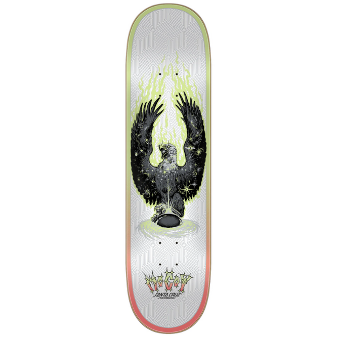 McCoy Elite Eagle VX Blanc 8.0" Skateboard Deck