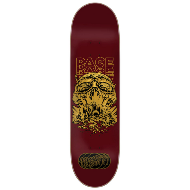 Pace Occult VX Burgundy 8.5" Skateboard Deck