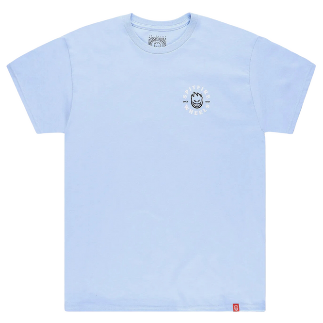 T-shirt classique Bighead Bleu clair/noir