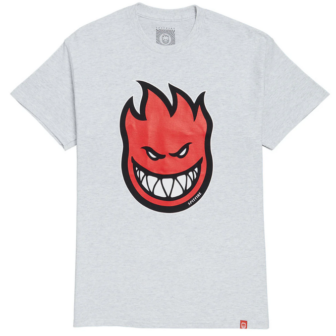 T-Shirt Bighead Fill Frêne/Rouge/Noir