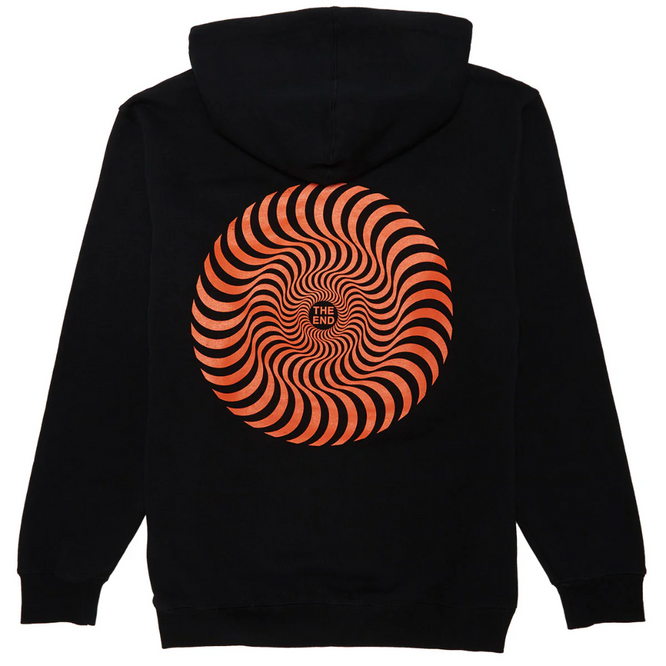 Classic Swirl Hoodie Black