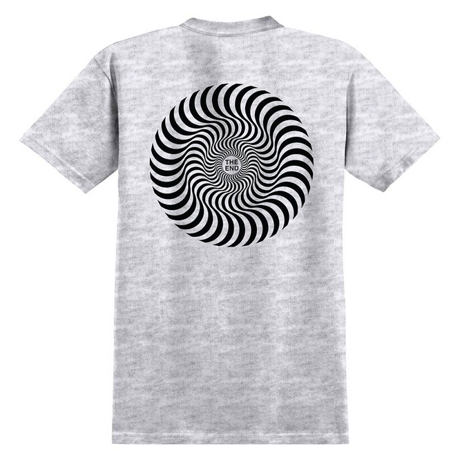 T-Shirt Classic Swirl Frêne/Noir