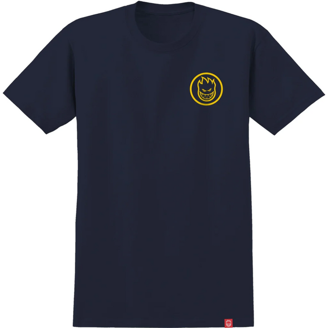 T-shirt Classic Swirl marine/jaune