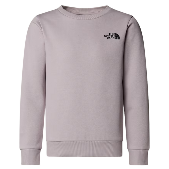 Kids Simple Dome Crew Sweatshirt Moonstone Grey