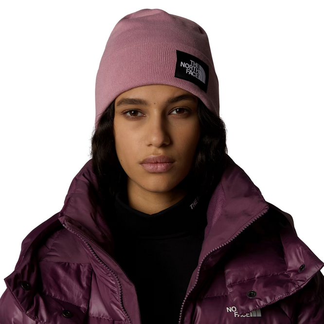 Womens Dock Worker Recycled Beanie Mauve