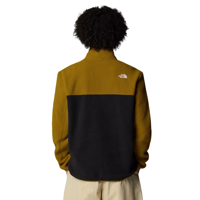 Yumiori 1/4 Zip Fleece TNF Black/Moss