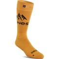 Jones x Merino Asi Snowboard Socks Gold