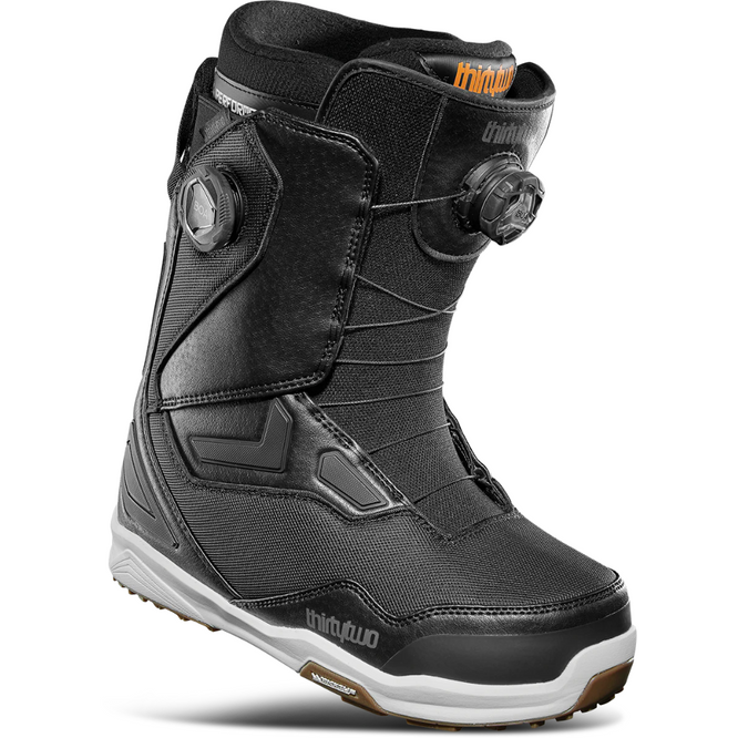 TM-2 Double Boa Black/White/Gum 2025 Snowboardboot