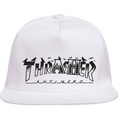 Pigeon Mag Snapback Cap Blanc