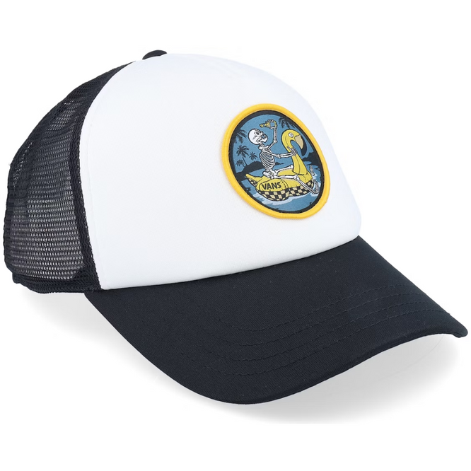 Bear Float Trucker Cap White