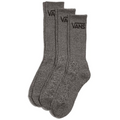 Classic Check Crew Socks 3-Pack Black/White