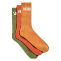 Classic Crew Socks 3-Pack Autumn Leaf