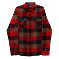 Kids Box Flannel Shirt Chili Pepper/Sepia