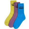 Chaussettes courtes classiques pour enfants, paquet de 3, bleu Copen