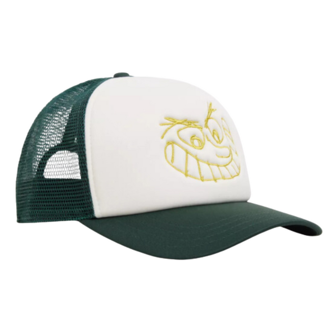 Kids Skate Smile Trucker Cap Scarab