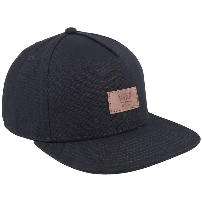 Off The Wall Patch Snapback Cap Noir