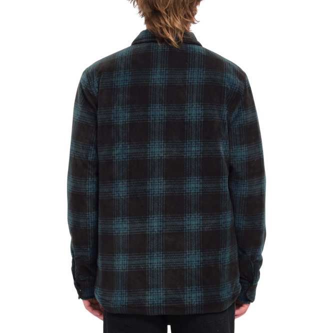 Bowered Fleece Over-Shirt Evergreen