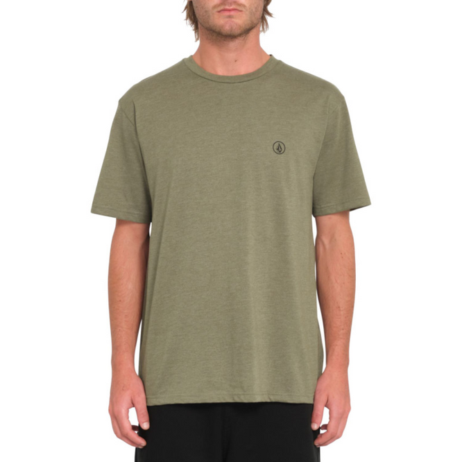 Circle Blanks T-shirt Winter Moss