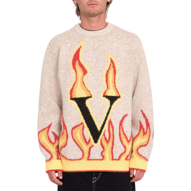 Fergadelic Sweater Dirty White