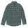 Kids Caden Plaid Longsleeve Shirt Black