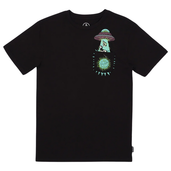 Kids Udder Space T-shirt Black