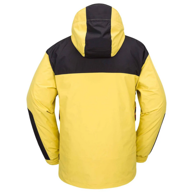 Veste de snowboard Longo Gore-Tex Jaune foncé