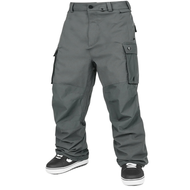 Nwrk Baggy Snowboard Pants Charcoal