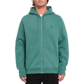 Single Stone Zip Hoodie Sea Green