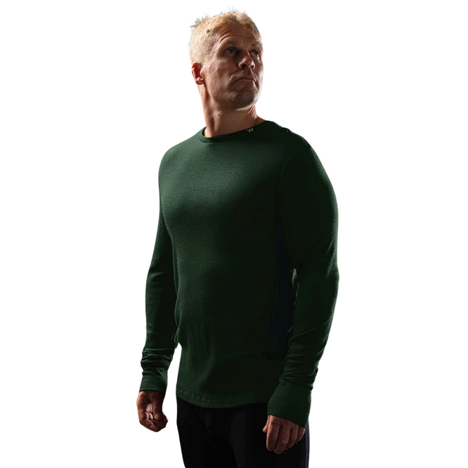 Tuv Longsleeve Crew Vert foncé